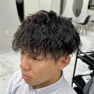 ショート パーマ メンズ メンズパーマ名人 TAKUMAのヘアスタイル
