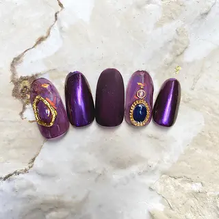 ネイル Rire_eye+beauty_nail所属・Rire_ nail_yukiのネイルデザイン