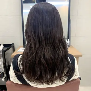 ミディアム 透明感カラー/レイ ヤー/Nana🌈のヘアスタイル