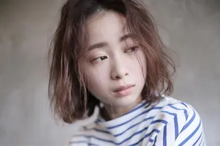 ショート カラー パーマ 下北沢 soiのヘアスタイル