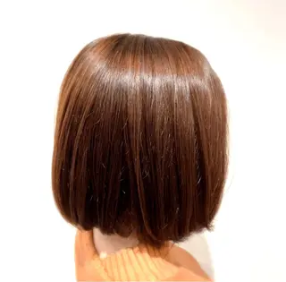 ショート カラー ナチュラル🧡可愛い MINAMIのヘアスタイル