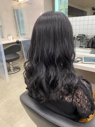 セミロング 【美容室が苦手な方 専問美容室】MIHOのヘアスタイル