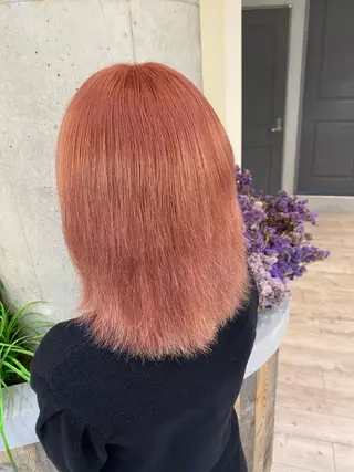 ミディアム ハイトーン特化サロン 🍑momo🍑のヘアスタイル