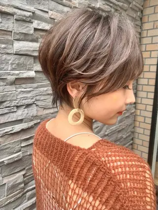 ショート 岸本 理希のヘアスタイル