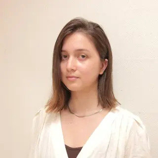 ミディアム カラー nagane sayakaのヘアスタイル