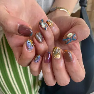 ネイル nable.所属・栗林 実莉のネイルデザイン