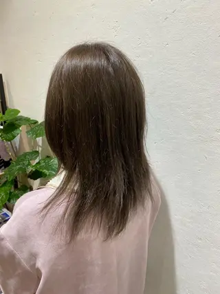 カラー フェニーチェ高崎所属・鶴谷 麻衣のヘアスタイル