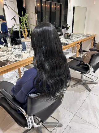 カラー miko🪽地毛風/ ハイトーン/レイヤーのヘアスタイル