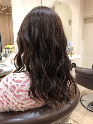 ロング カラー 森澤 一也のヘアスタイル