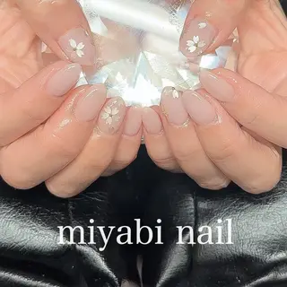 ネイル miyabi nail 桂川駅近くのネイルデザイン