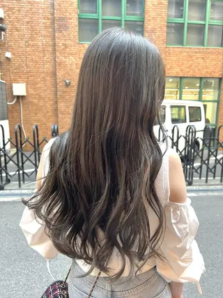 カラー 酸性ストレート/ブリ ーチなし/中村 匠のヘアスタイル