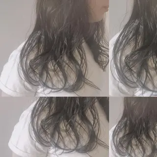 セミロング カラー パーマ 💈LuTa💈_ 公式_NewOpenのヘアスタイル