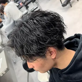 パーマ メンズ OVARL by apish所属・【メンズパーマ】 横田結希のヘアスタイル