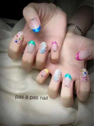 ネイル Yakko pas á pasのネイルデザイン