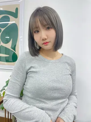 ショート 🌈高田大夢似合わせ 透明感カラー🌈のヘアスタイル