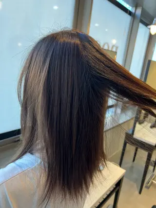 セミロング 町田/透け感/透明感 Shibuのヘアスタイル