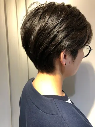 ショート eins.hair所属・過去一の柔髪ヘア 🌿einshairのヘアスタイル