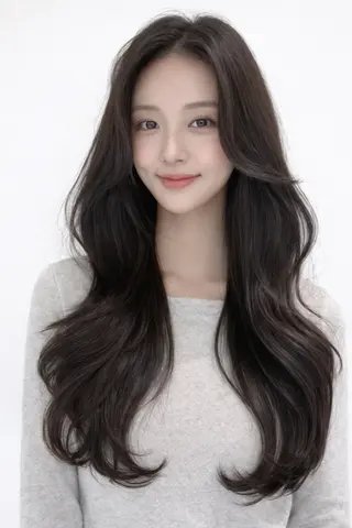 パーマ 本場韓国ヘア特化 아이비/Aibiのヘアスタイル