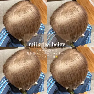 ミディアム カラー メンズパーマ/ メッシュ📍ﾕﾘのヘアスタイル