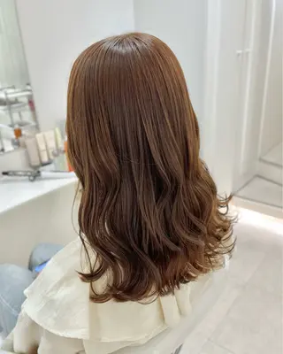 ミディアム カラー ParveMix￤ 大賀さつき🍨🤍のヘアスタイル