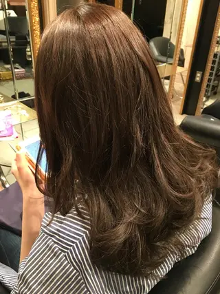 ミディアム カラー 永井大樹✨ 透明感カラー✨のヘアスタイル