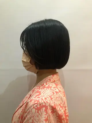 ミディアム 高山🐬髪質改善 池袋で縮毛矯正のヘアスタイル