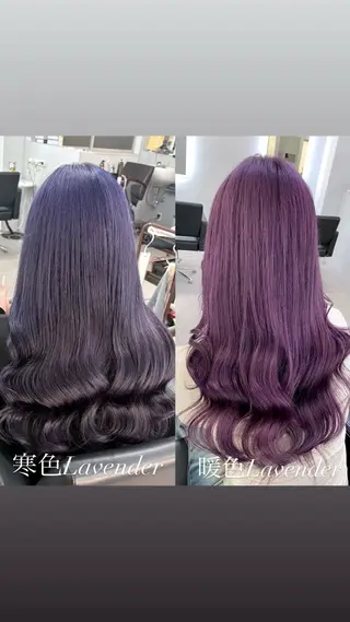 ロング カラー 大阪ケアブリーチ/ ミルクティーベージュのヘアスタイル