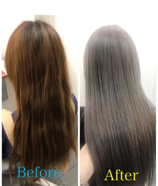 カラー グレージュ/髪質改善 Yamato.hのヘアスタイル
