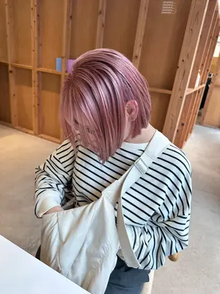 ミディアム 韓国ヘア/ワンホン ちひろのヘアスタイル