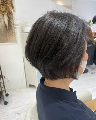 ショート カラー ボブ支持率NO1 🌈CHIKAのヘアスタイル