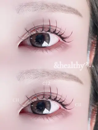 マツエク・マツパ Froom🎀 hinata⋆⭒˚｡のマツエク・マツパデザイン