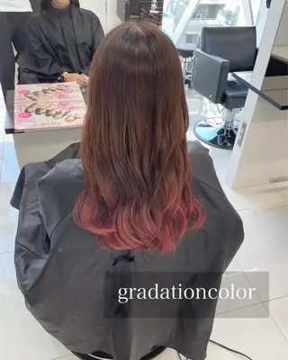 ミディアム カラー ⭐️無料！カット モデル募集⭐️夕貴のヘアスタイル