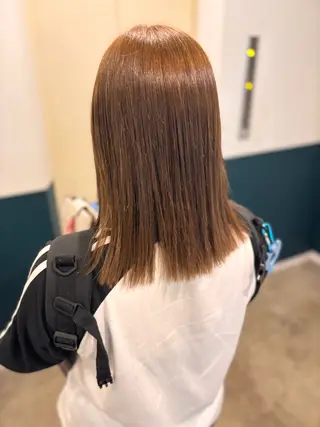 ミディアム ☁️RIKA☁️ @ri2_____bのヘアスタイル