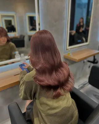 ロング カラー ヘアアレンジ ブリーチなしの達人 🌈KAITOのヘアスタイル