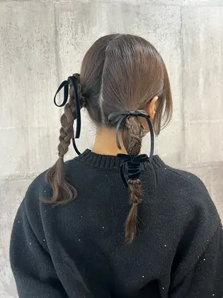 ヘアアレンジ カドムラ モエのヘアスタイル