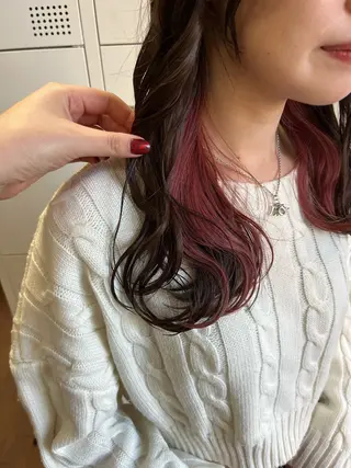 セミロング 辻 風香のヘアスタイル