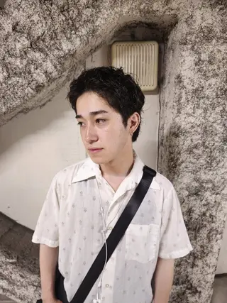 ショート メンズ OMA　片岸 信征のヘアスタイル