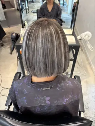 ミディアム カラー 🎀ブリーチ×艶髪 🎀  ♡さや♡のヘアスタイル