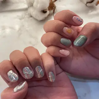 ネイル ゆびノさき茨木店 ニュアンス/アートのネイルデザイン