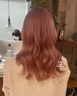 セミロング カラー 暖色カラー/レイヤー 🌙 オノユリカのヘアスタイル