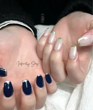 ネイル infinity skyのネイルデザイン