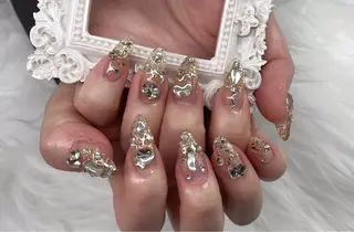 ネイル 長さだし/持込/ ins風ネイル/Umのネイルデザイン