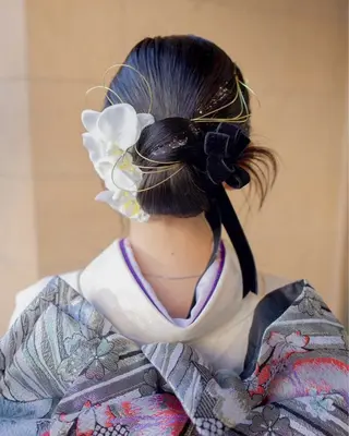 ロング ヘアアレンジ ハイトーン,デザイン カラーHINARIのその他イメージ