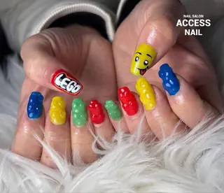 ネイル access nailのネイルデザイン