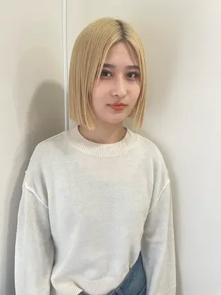 ショート カラー レイヤーカット🌙 縮毛矯正🪞ヒロキのヘアスタイル