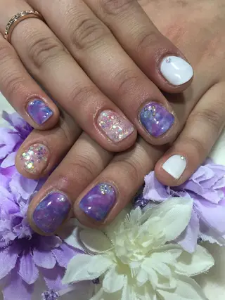 ネイル Sympa 𝓜iwako🐰ᩚのネイルデザイン