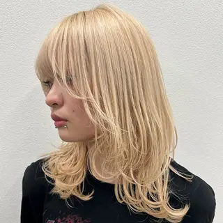 ミディアム カラー La fith hair ray 札幌店所属・レイヤー/縮毛矯正/ 透明感カラー/マサキのヘアスタイル