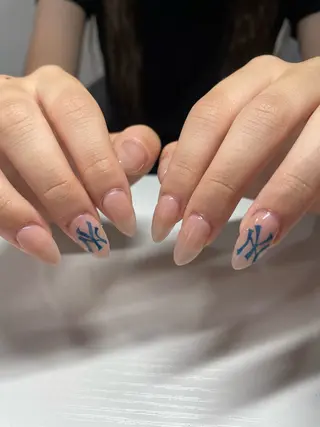 セミロング LBnail.sae /おえかきネイルのネイルデザイン