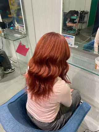 セミロング 安井まゆ _Box mico.のヘアスタイル