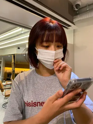 カラー iroha/ n.w.h🎀のヘアスタイル